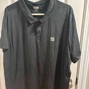 Alaskan Hardgear  Co Black charcoal color Polo Shirt